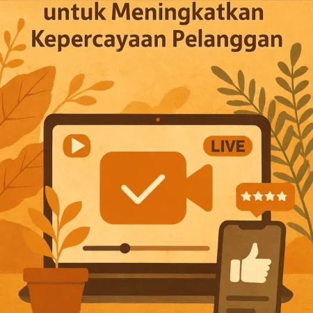 Menggunakan Video Live Streaming untuk Meningkatkan Kepercayaan Pelanggan